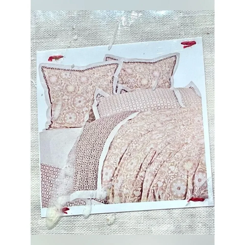 Anthropologie Carmenes 100% Cotton Queen Duvet Cover NIB